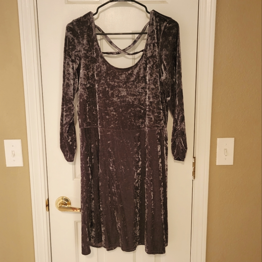 AE Crushed Velvet Dress